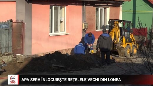 Apa Serv înlocuiește rețelele vechi din Lonea