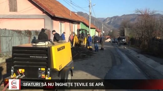 Sfaturi să nu înghețe țevile de apă
