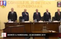 Sedinta CJ Hunedoara 20 decembrie 2019