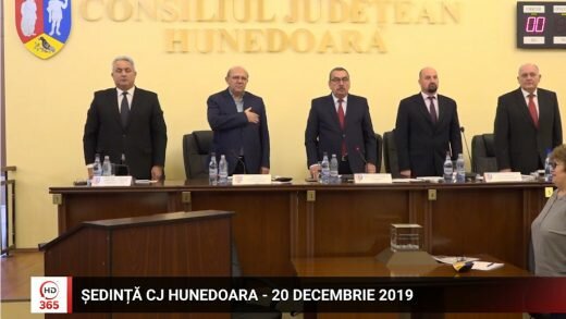 Sedinta CJ Hunedoara 20 decembrie 2019